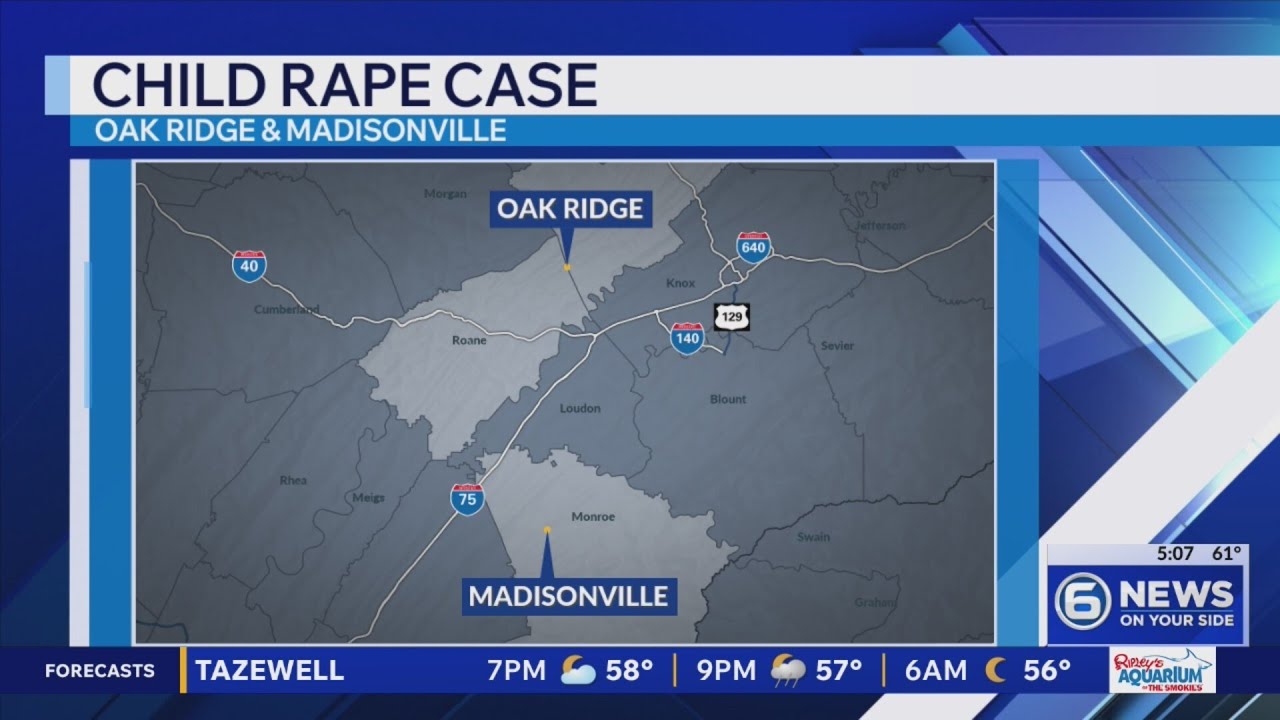 Oak Ridge man arrested in Madisonville statutory rape investigation ...
