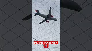 Plane Takes Off