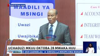 NEC yatoa ratiba ya uchaguzi mkuu