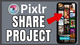 Pixlr Tutorial: How to Share Project in Pixlr 2025? screenshot 4