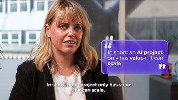 The building blocks of AI - Episode 4 - Think scale and production from the start (EN)