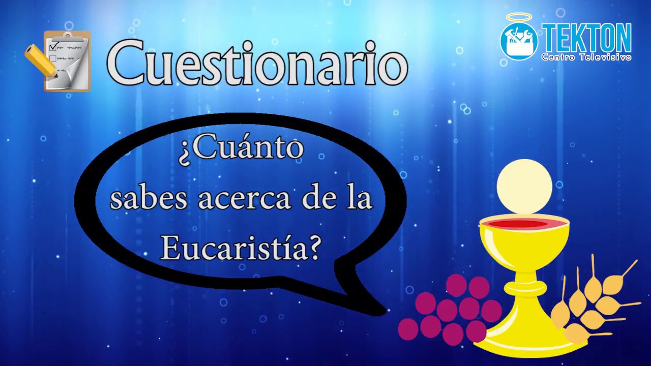 ⁣(Quiz) ¿Cuánto sabes sobre la eucaristía?