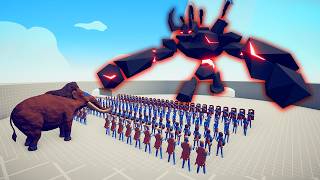 FIRE GOLEM vs ARMY | TABS - Totally Accurate Battle Simulator screenshot 1