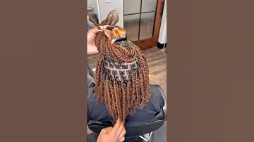 TWO STRAND TWIST STARTER LOCS #locs #twostrandtwist #starterlocs