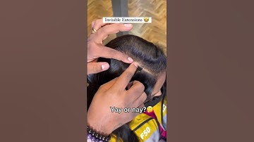 Viral Hype!😲 Invisible Hand-Tied Tape In Extension Install | Upgraded Tape Hair Ft.@UlaHair