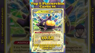 Top 5 Rarest Pincurchin Pokémon Cards! ⚡🌊 #pokemon #top5 #tcg #pokémon #pokemoncards #pokemontcg