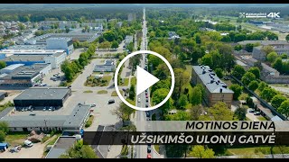 Motinos dieną užsikimšo Ulonų gatvė