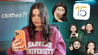 Memoji on iOS 15 : New Stickers, Glasses, Clothes, etc. screenshot 4