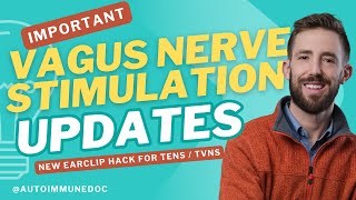 Important Vagus Nerve Stimulation UPDATES! New earclip hack for TENS / tVNS and FAQs!!!