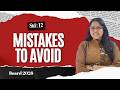 📚 Std 12 English | Common Mistakes to Avoid | Board Exam 2026 Preparation