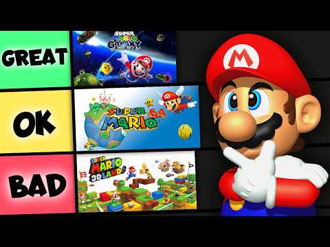 I Ranked All The 3D Mario Games