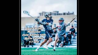 Jack O'Brien 2026 Fall/Spring Highlights