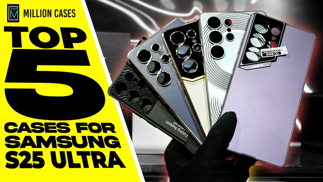 Top 5 Samsung Galaxy S25 Ultra Cases from MillionCases – Ultimate Protection & Style