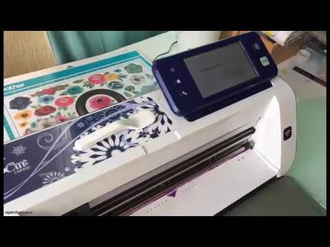 Плоттер Brother ScanNCut 900 - Сканирование и вырезание