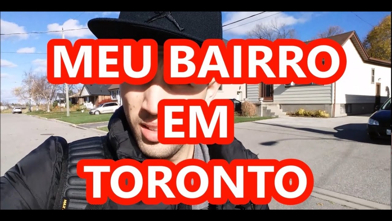 #19 Intercâmbio no Canada - MEU BAIRRO EM TORONTO - YouTube