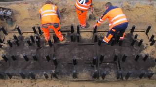 Installation des Wurzelkammer-Systems Silva Cell