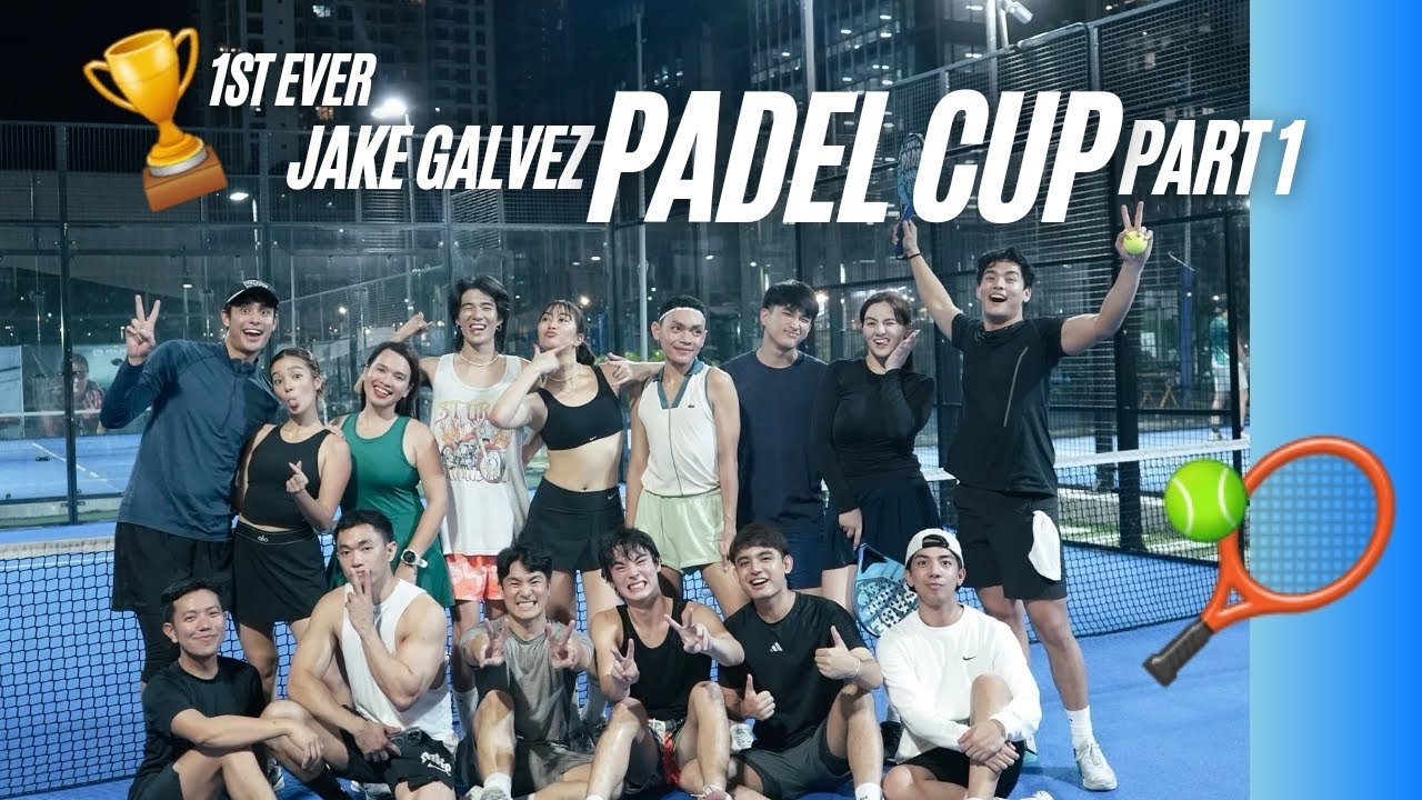 The First Ever JAKE GALVEZ Padel Cup 🎾 Part 1