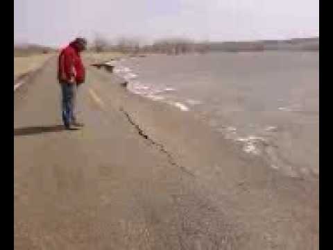 Cheyenne River Eats Away Road