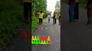 #Teri yaari #song #skating cones jump short feed video #skater lavish #youtubeshorts #inlineskate