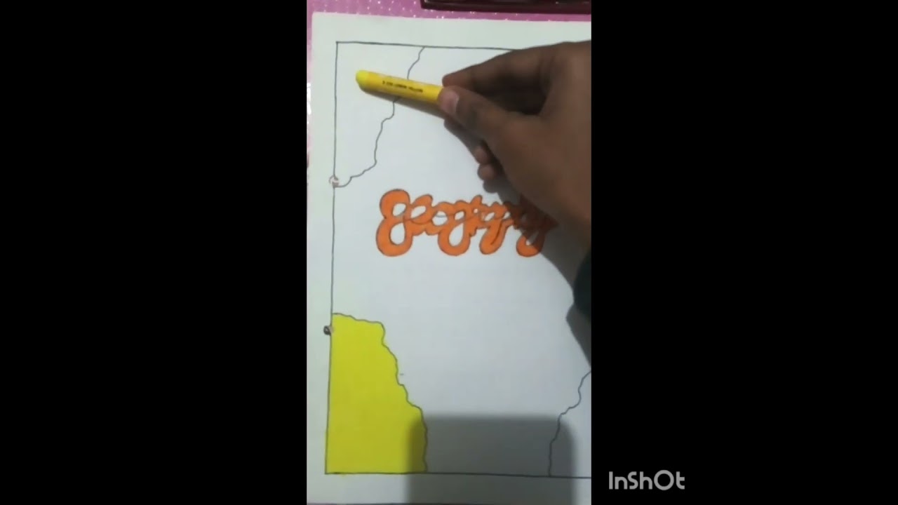 Easy and beautiful geography project cover idea🤓||