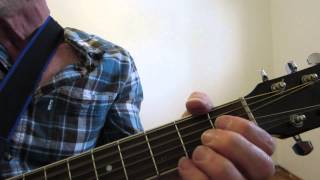 Video thumbnail of "Annies Song, Guitar Chords."