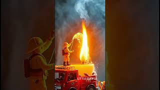 Celebrity Tiny Firefighters Battle Real Flames! Profile