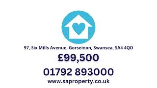 SA Property Tour - SAP0907 - Six Mills Avenue, Gorseinon, Swansea, SA4 4QD