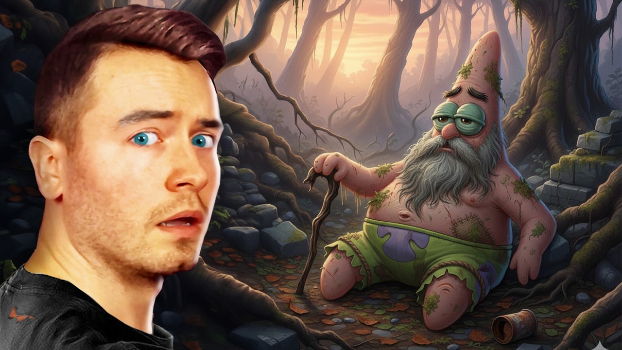 Er FINDET einen Uralten PATRICK STAR im WALD!