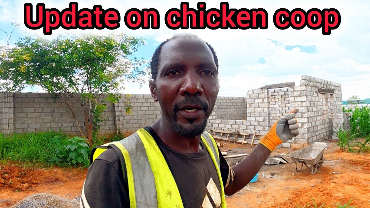 Building a poultry house in my village in Lusaka Zambia part 11 