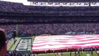 9/11/11 National Anthem Vikings @ Chargers