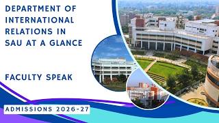 Department of International Relations at South Asian University | At a Glance | Faculty Speak