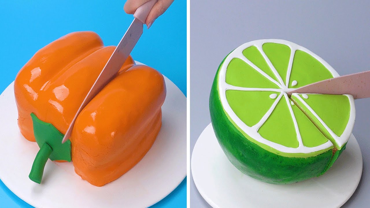 Fancy Fondant Fruit Cake Decorating Compilation | Wonderful & Easy Cake Decorating Idea