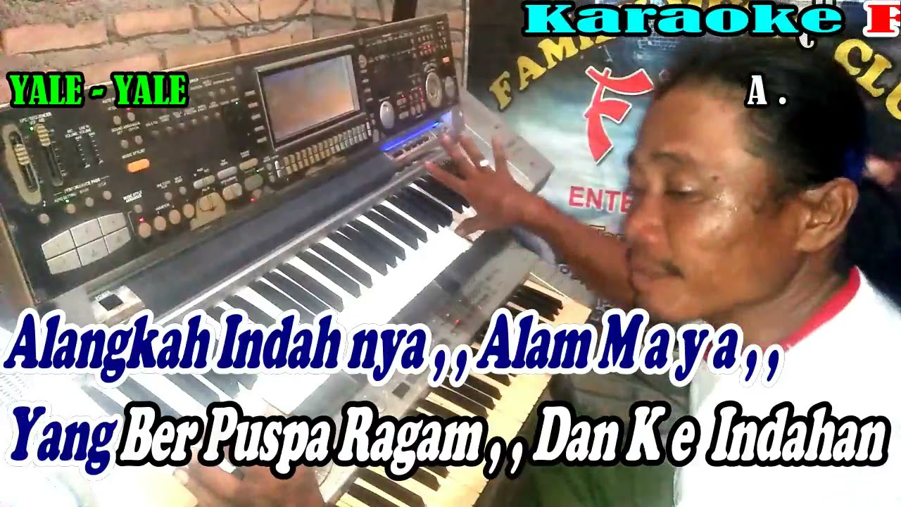 Yale Yale By A.Chalik | Versi Remik Manual || KARAOKE KN7000 FMC