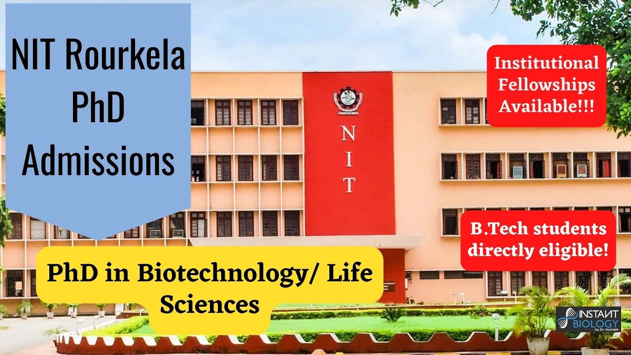 Applications invited for PhD Program in Biotechnology and Life Sciences ...