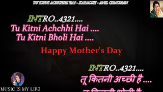 Tu Kitni Achchhi Hai Reupload Karaoke With Scrolling Lyrics Eng. & हिंदी screenshot 3
