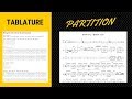 Différence entre PARTITION/TABLATURE à la batterie ?