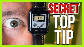 Amazfit Bip Hidden Secret - How To Install Thousands of New Watch Faces! 😱