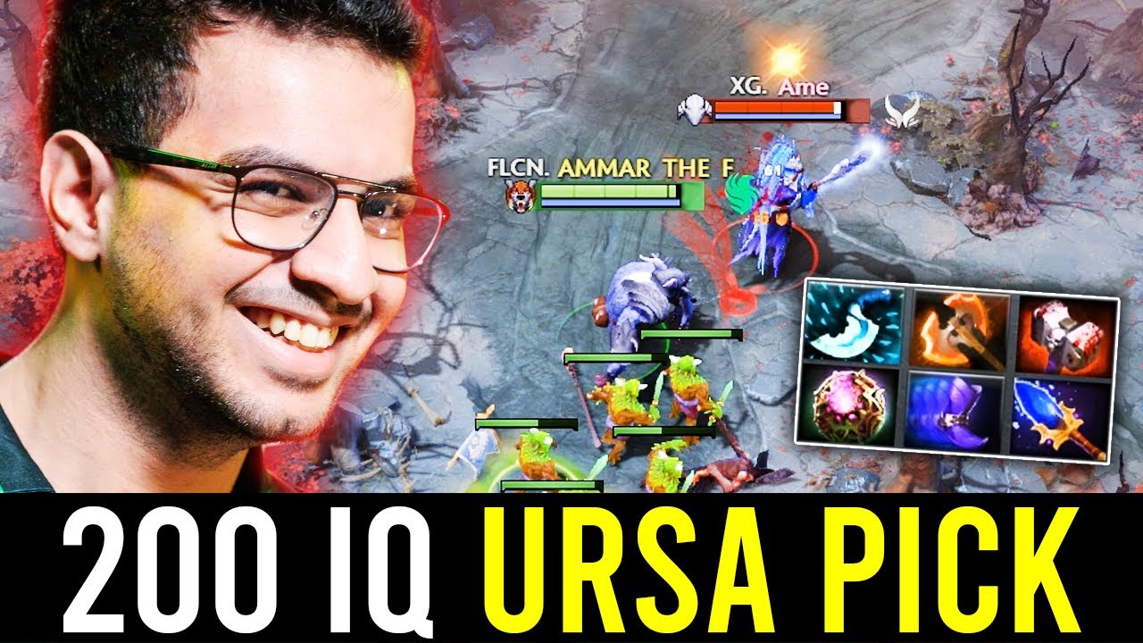 "ATF LAST PICK URSA OFFLANE in CRUCIAL GAME 4 TI14 GRANDFINALS.."