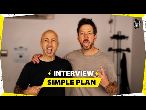 Interview Simple Plan - Lyon - Juin 2023 - French with English Sub