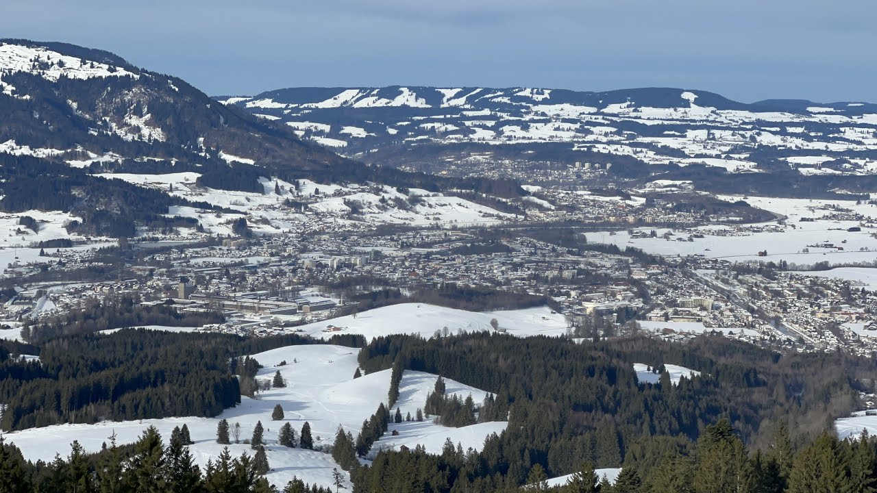 Oberhalb von Altstädten - Sonthofer Hof - Altstädter Hof (23. Dezember 2021)