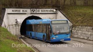 Dutch buses in Romania, 2012