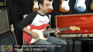Fender 1964 Stratocaster Fiesta Red chords