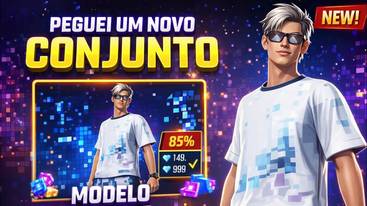 💎 GASTEI POUCO E PEGUEI O CONJUNTO 8 BITS! VALEU A PENA?