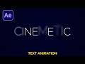 Cinematic Blur Text Animation in After Effects | Assamese Tutorial