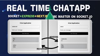 Real-Time Chat Application Full Tutorial | Express.js, Socket.io, Next.js #chat  #nextjs  #socketio