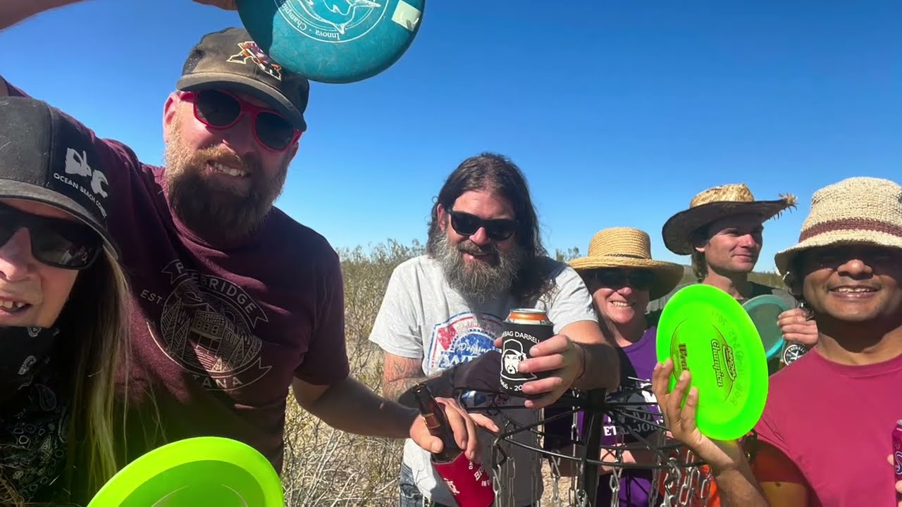 95 Steps Disk Golf Club playing in Douglas AZ