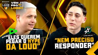 Cauan da LOUD e Giuh da MGS abrem o jogo sobre os FAVORITOS pra ganhar a LBFF! ???? | VEM PRO LOBBY