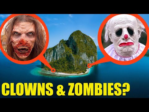 if you ever find this Clown and Zombie Island, you need to turn away FAST! (They have Taken over)
