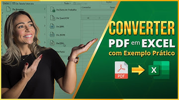 Como Importar PDF para o Excel (Exemplo Prático com Power Query) - Passo a Passo