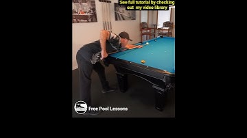 3 key points to a better Pool stance (free Pool lessons)
